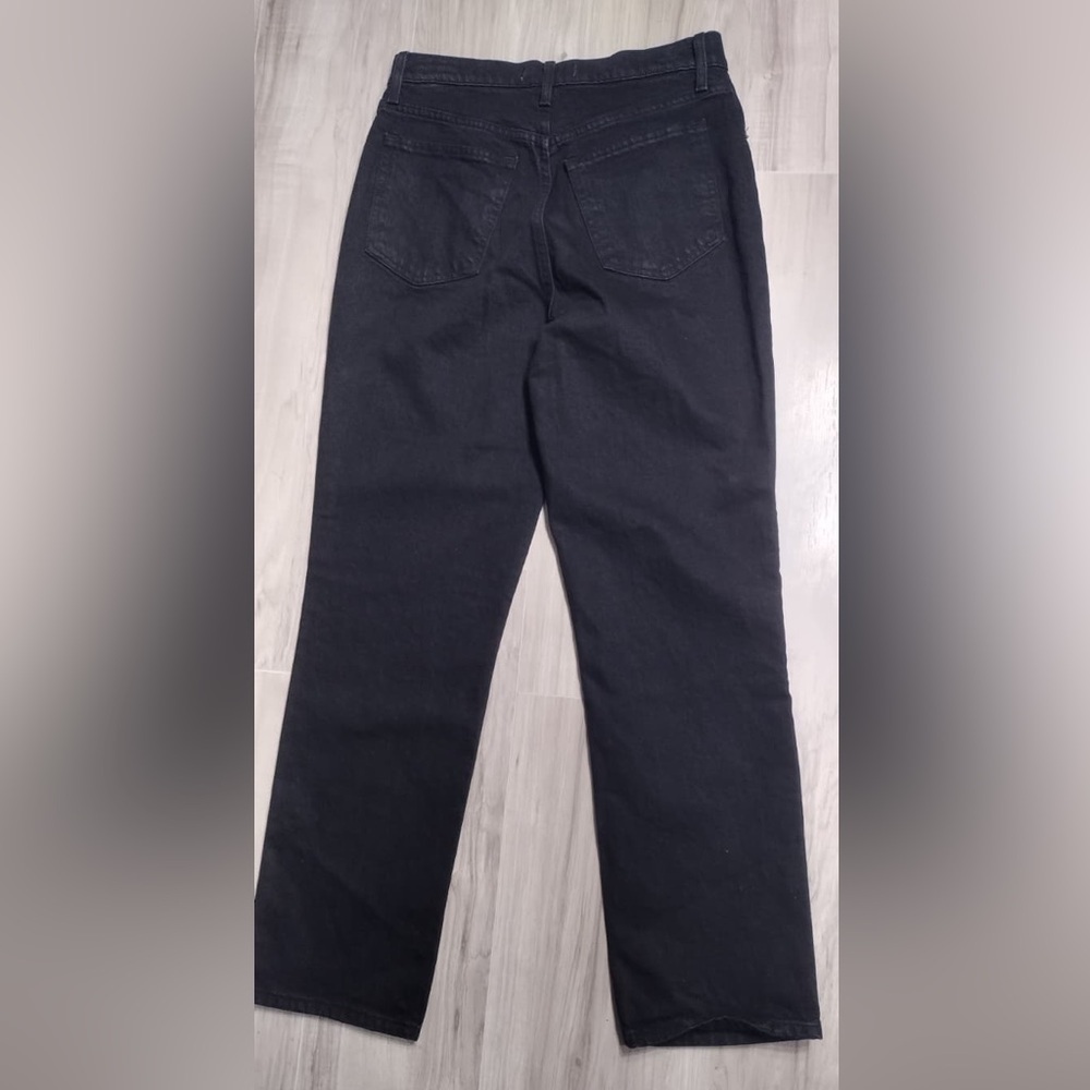 Abercrombie Classic Black Denim jeans size 8r brand new w tags